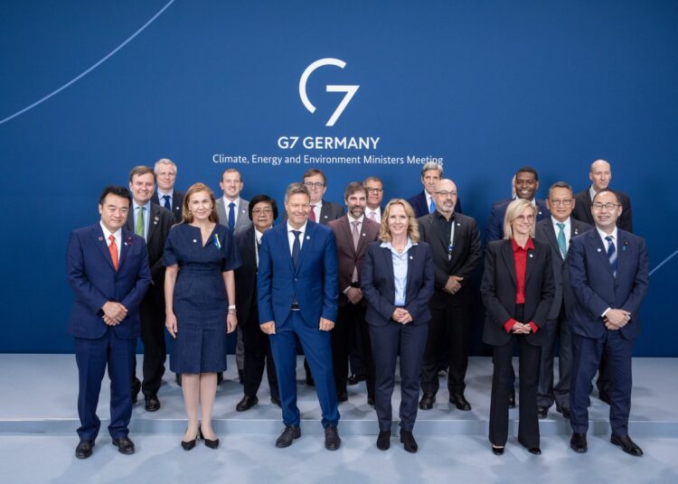 The Group of Seven countries have committed to taking ambitious action against plastic pollution, according to a statement published on Friday.