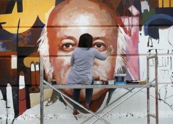 Murals bring ‘joy’ to Baghdad concrete jungle