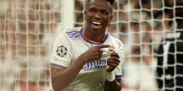 Vinicius strikes as Real Madrid beat Liverpool in Champions League final