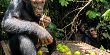 Congo wildlife centre gives orphaned chimps a sanctuary