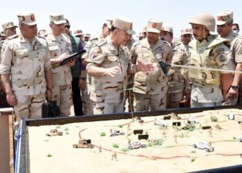 Chief of Staff inspects 2nd Field Army training camp in N. Sinai