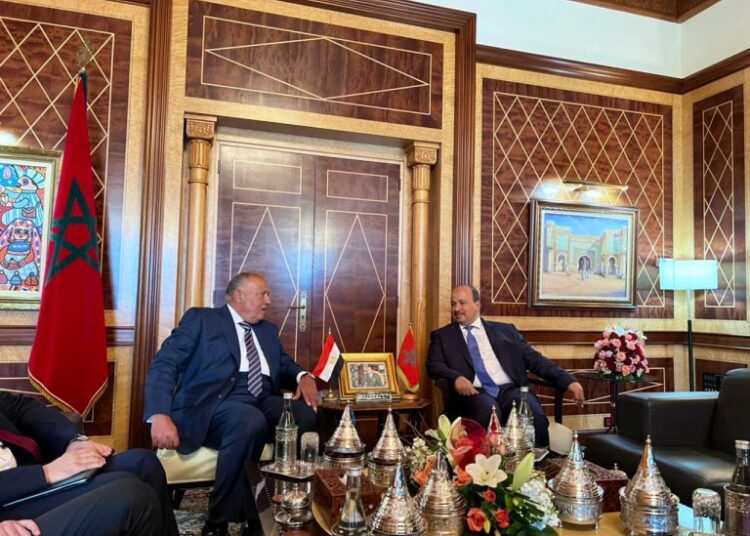 Shoukry hold talks with Morocco's top legislator 2 - Egyptian Gazette Shoukry hold talks with Morocco's top legislator 1 - Egyptian Gazette
