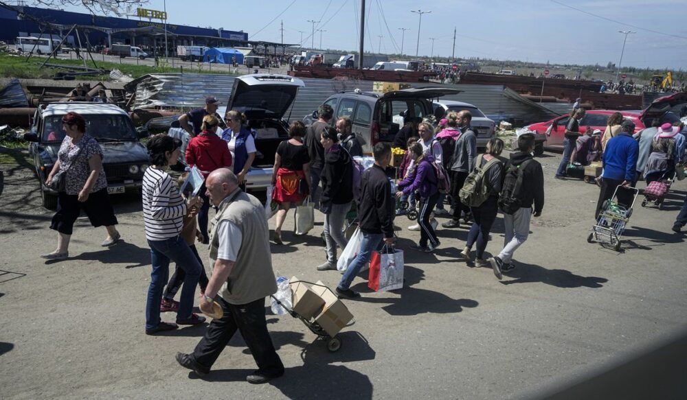 Ukraine to evacuate more civilians from besieged Mariupol - Egyptian Gazette