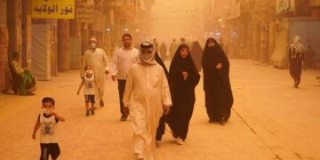 Sandstorms pose serious risk to human health