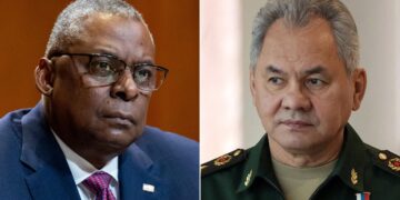 US, Russian defense chiefs speak for 1st time since war