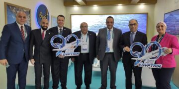 Distinguished participation of EgyptAir in Dubai exhibition
