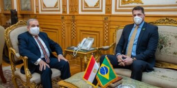 Military production minister probes with Brazilian defense official joint co-operation 1 - Egyptian Gazette Military production minister probes with Brazilian defense official joint co-operation