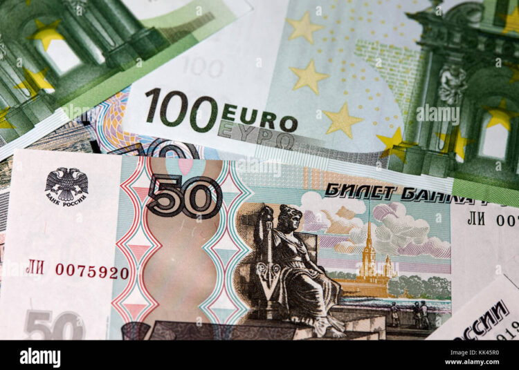 The Russian rouble strengthened to a more than two-year high against the euro on Friday and headed back towards 66 versus the dollar.