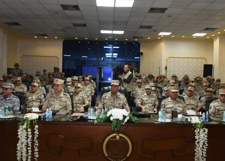 Defence minister attends main phase of "Khaled-20" drill 1 - Egyptian Gazette