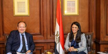 Mashat meets EIB Vice Presdient 1 - Egyptian Gazette Mashat meets EIB Vice Presdient
