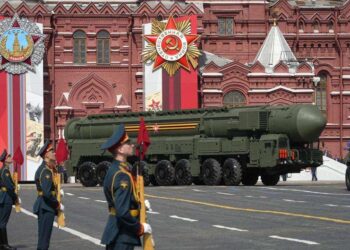 Russia holds dress rehearsal for Victory Day parade