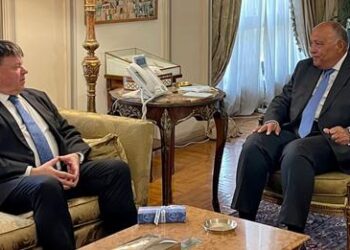 Shoukry holds talks with WMO secretary general