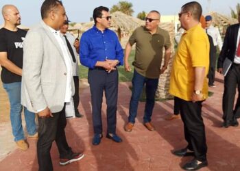 Sports min. inspects development works at youth city in Hurghada