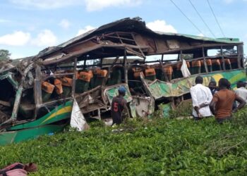 At least 20 killed in Uganda bus accident