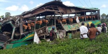 At least 20 killed in Uganda bus accident