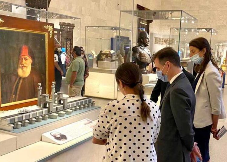 EIB delegation tours NMEC 1 - Egyptian Gazette