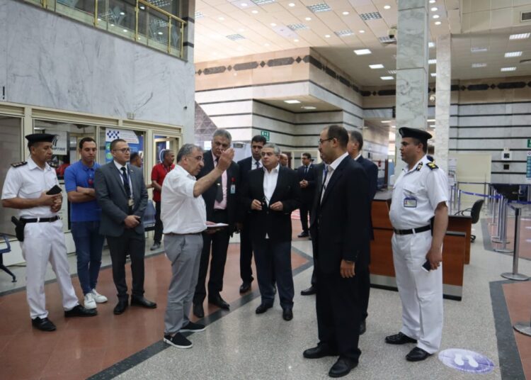 Taba, Sharm airports inspected 2 - Egyptian Gazette Taba, Sharm airports inspected 1 - Egyptian Gazette