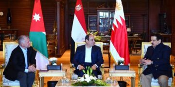 Updated -Sisi holds tripartite summit with leaders of Bahrain, Jordan in Sharm