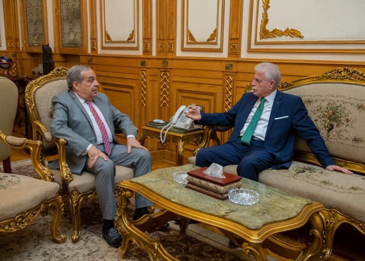 Military production min. follows up implementation of central park project in Sharm 1 - Egyptian Gazette