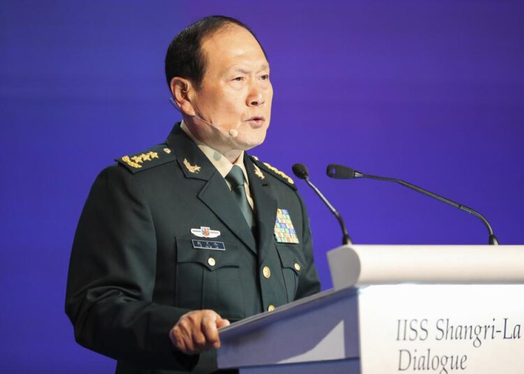 China's Defence Minister General Wei Fenghe