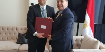 Finance min., JBIC official discuss consequences of war in Europe 1 - Egyptian Gazette Finance min., JBIC official discuss consequences of war in Europe