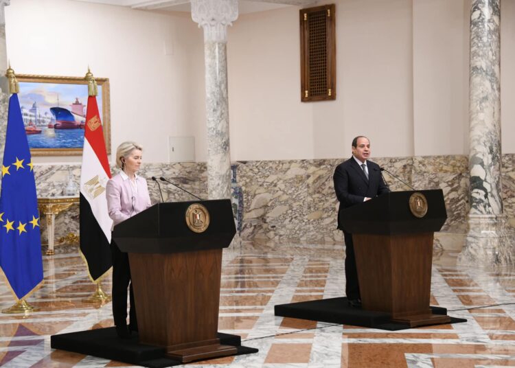 Sisi: EU key partner in various domains 2 - Egyptian Gazette Sisi: EU key partner in various domains 1 - Egyptian Gazette