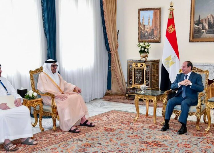 Sisi lauds special Egyptian-UAE relations 1 - Egyptian Gazette