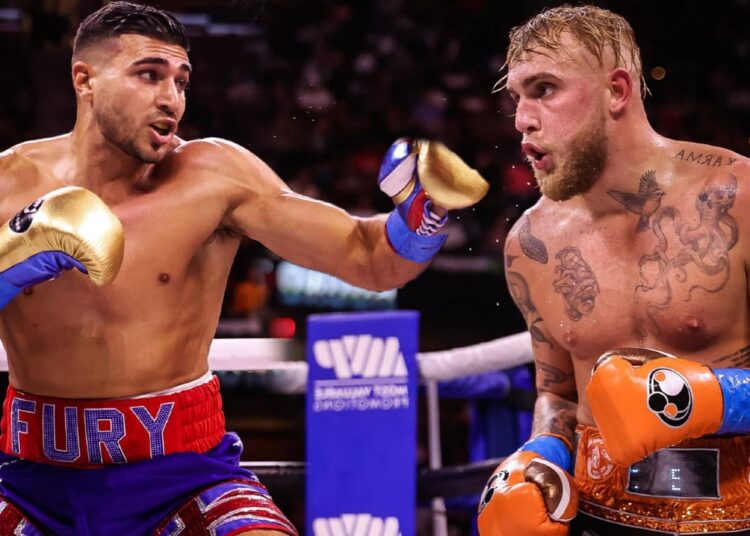 Paul to face Fury in New York 1 - Egyptian Gazette Jake Paul (R) was slated to fight Tommy Fury last year, but a sudden injury caused the Brit to pull out at the last minute.