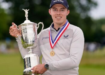Matt Fitzpatrick clinches US golf Open