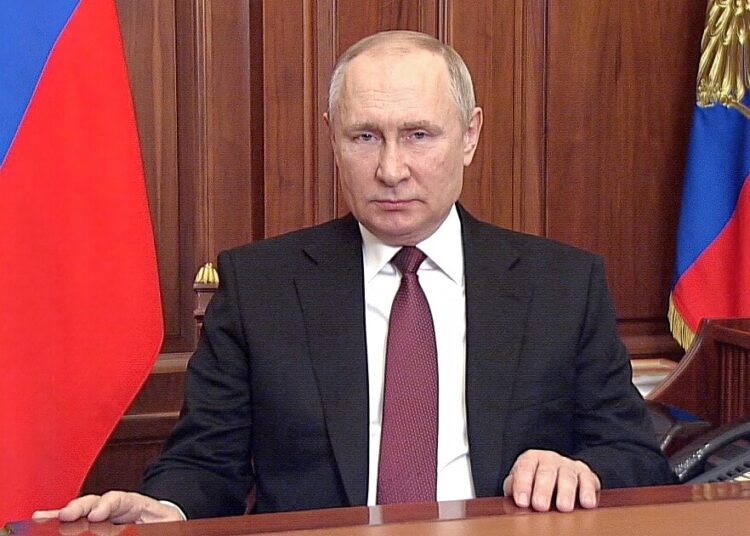 Russian President Vladimir Putin