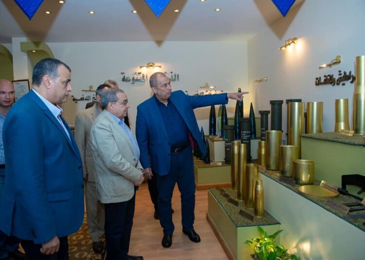 Egyptian Minister of State for Military Production Mohamed Ahmed Morsi was briefed on the company's activities.