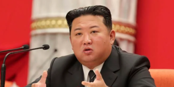 North Korean leader reaffirms arms buildup in party meeting