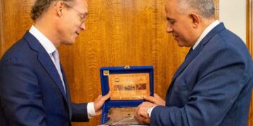 Irrigation minister meets Dutch climate envoy