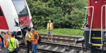 Dozens injured in train crash in northwestern Slovakia