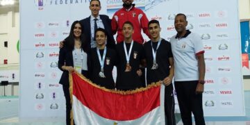Egyptian players prevailing in regional gymnastics contest 1 - Egyptian Gazette Egyptian players prevailing in regional gymnastics contest