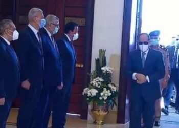 Sisi arrives in Manara center to open 1st Africa Health ExCon