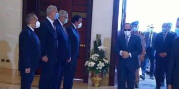 Sisi arrives in Manara center to open 1st Africa Health ExCon