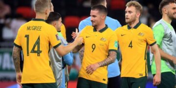 Late deflected strike keeps Australia's FIFA World Cup hopes alive 1 - Egyptian Gazette Late deflected strike keeps Australia’s FIFA World Cup hopes alive
