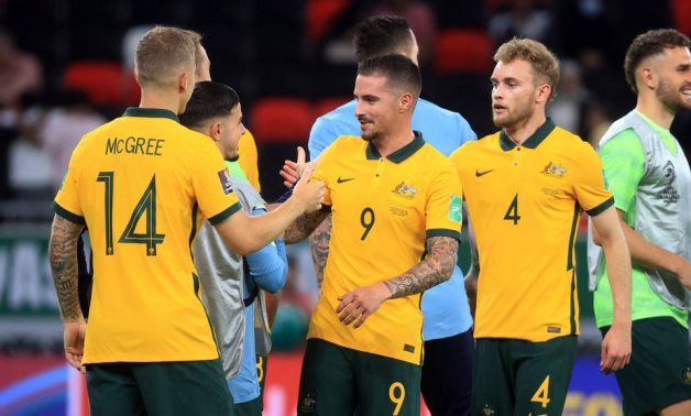 Late deflected strike keeps Australia's FIFA World Cup hopes alive 2 - Egyptian Gazette Late deflected strike keeps Australia's FIFA World Cup hopes alive 1 - Egyptian Gazette
