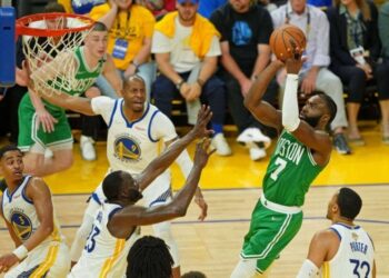 Celtics stun Warriors in game one of NBA Finals