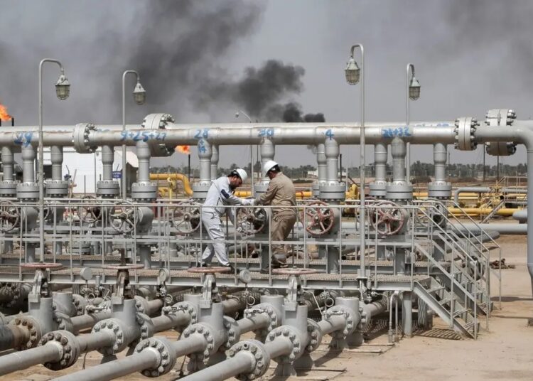 ‘Iraq's oil production will hit 4.580 mln bpd as of July’ 1 - Egyptian Gazette Iraq's oil output will reach 4.580 million barrels per day as of July following an OPEC+ decision to increase production, an Iraqi Oil Ministry spokesperson said.