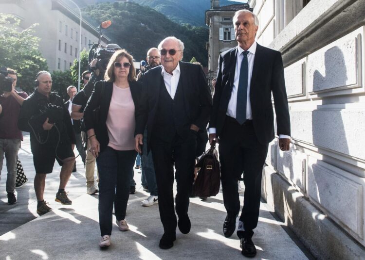 Trial of Blatter, Platini over corrupt FIFA payments begins 1 - Egyptian Gazette