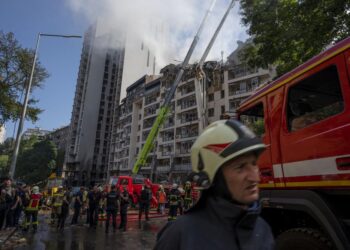 Russia strikes Kyiv as troops consolidate gains in the east