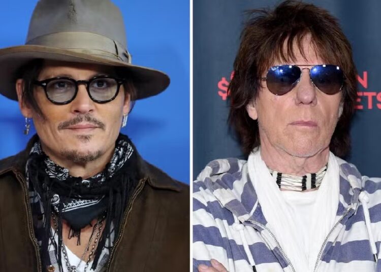 Johnny Depp has announced that he and legendary guitarist Jeff Beck will release an album of mostly covers next month.