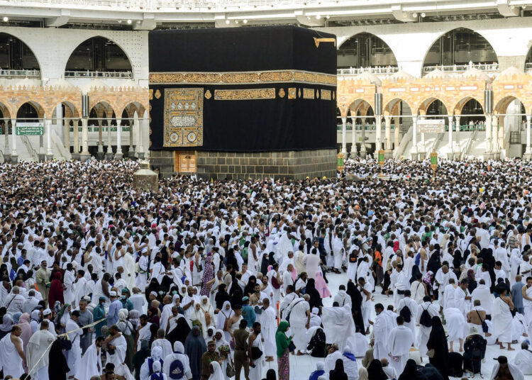 ‘Lottery pilgrims’arriving in Saudi Arabia 1 - Egyptian Gazette A total of 6,428 Egyptian lottery pilgrims arrived in Saudi Arabia for performing Hajj rituals.