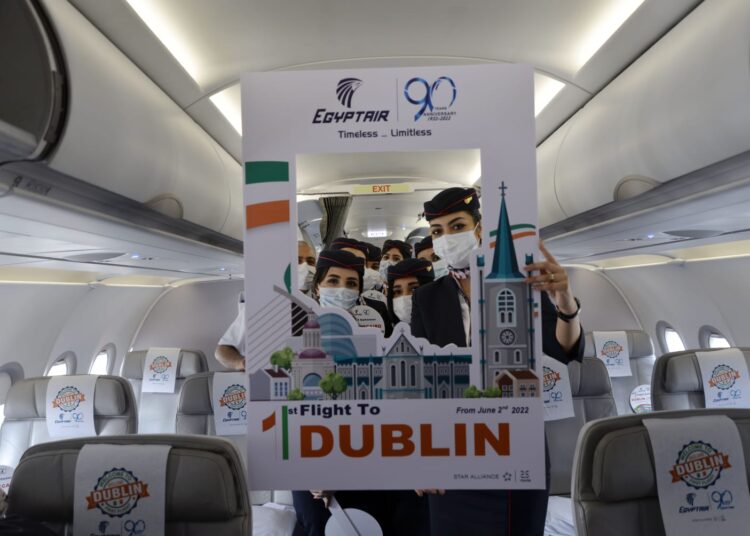 EgyptAir operates flight to Dublin for first time 1 - Egyptian Gazette