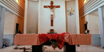 Nigeria church attack killed 22 and injured 50 - official 1 - Egyptian Gazette Nigeria church attack killed 22 and injured 50 – official