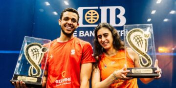 Egyptian duo crowned CIB PSA World champions 1 - Egyptian Gazette Egyptian duo crowned CIB PSA World champions