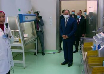 Sisi inspects livestock, dairy projects in Menofia