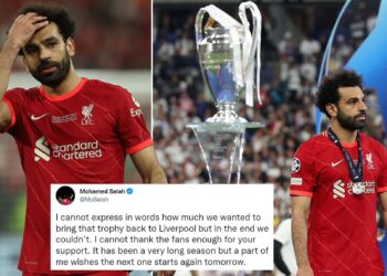 Salah would trade personal awards to replay UCL final